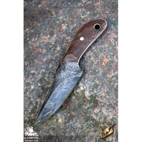 Trappers Knife - Wood - Coreless LARP Throwing Weapon