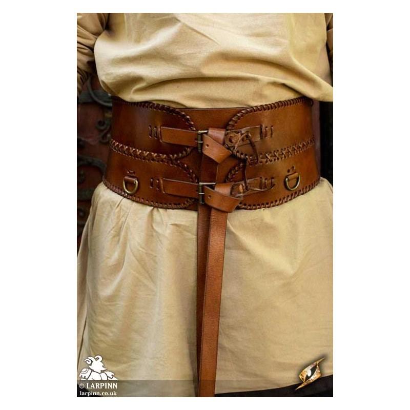 Broad Belt - Leather Hero Belt - LARP Costume - Cosplay - Theatre