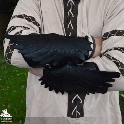 Raven Wing Bracers