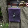 Corym A5 Leather Pouch - Purple